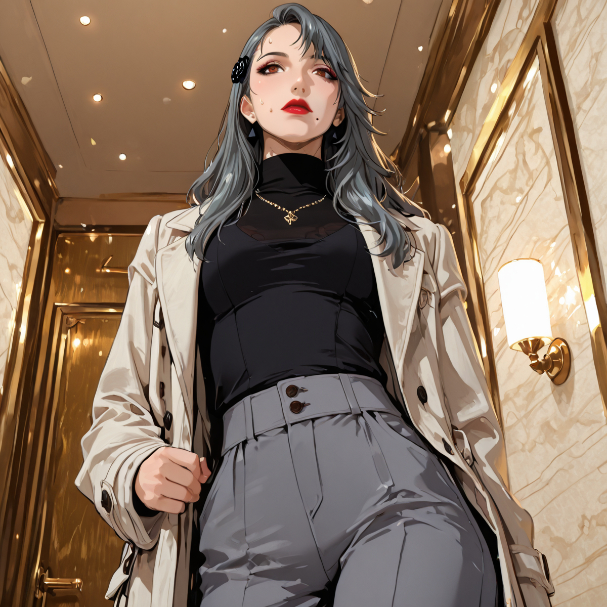 Sae Niijima (Persona 5) - 新島冴-pixiv插画-作品交流服务