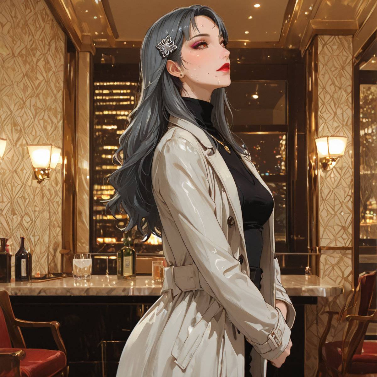 图片[5]-Sae Niijima (Persona 5) – 新島冴-pixiv插画-作品交流服务