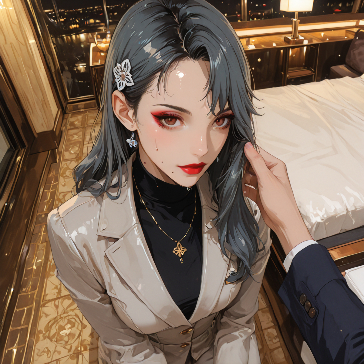 图片[6]-Sae Niijima (Persona 5) – 新島冴-pixiv插画-作品交流服务