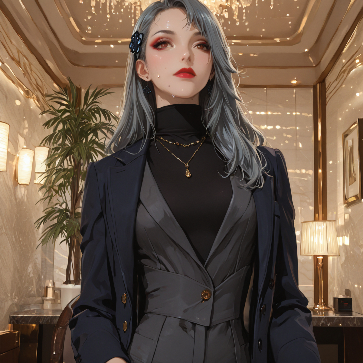 图片[7]-Sae Niijima (Persona 5) – 新島冴-pixiv插画-作品交流服务