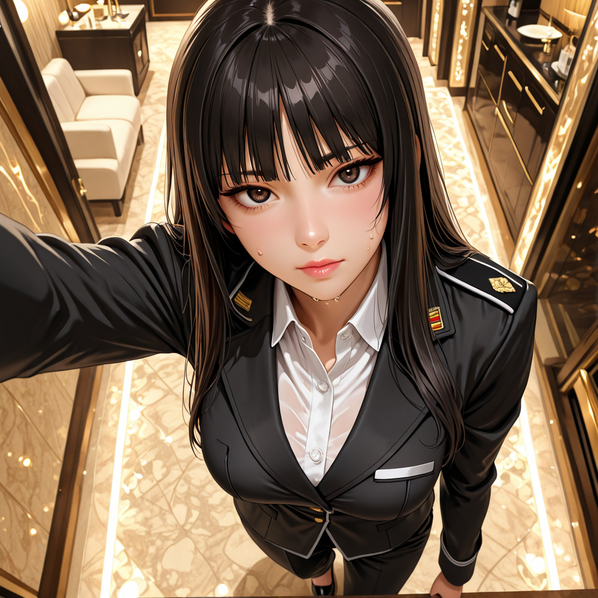 Shiho Nishizumi - 西住しほ-pixiv插画-作品交流服务