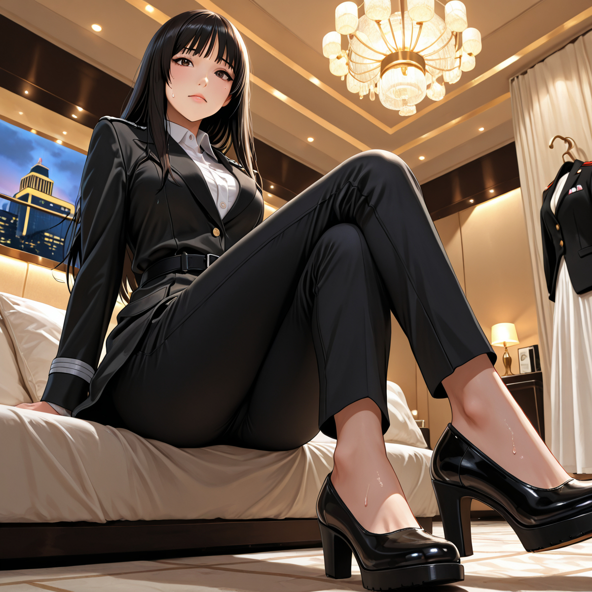 Shiho Nishizumi - 西住しほ-pixiv插画-作品交流服务