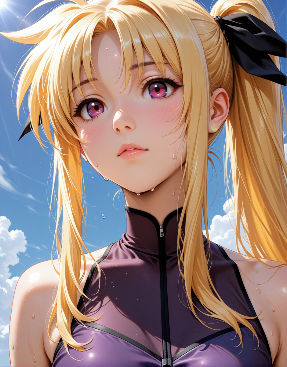 Fate Testarossa - フェイト・テスタロッサ-pixiv插画-作品交流服务