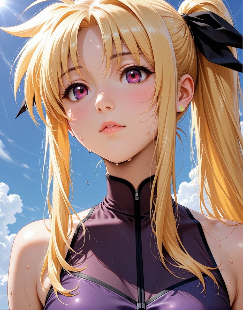 Fate Testarossa - フェイト・テスタロッサ-pixiv插画-作品交流服务