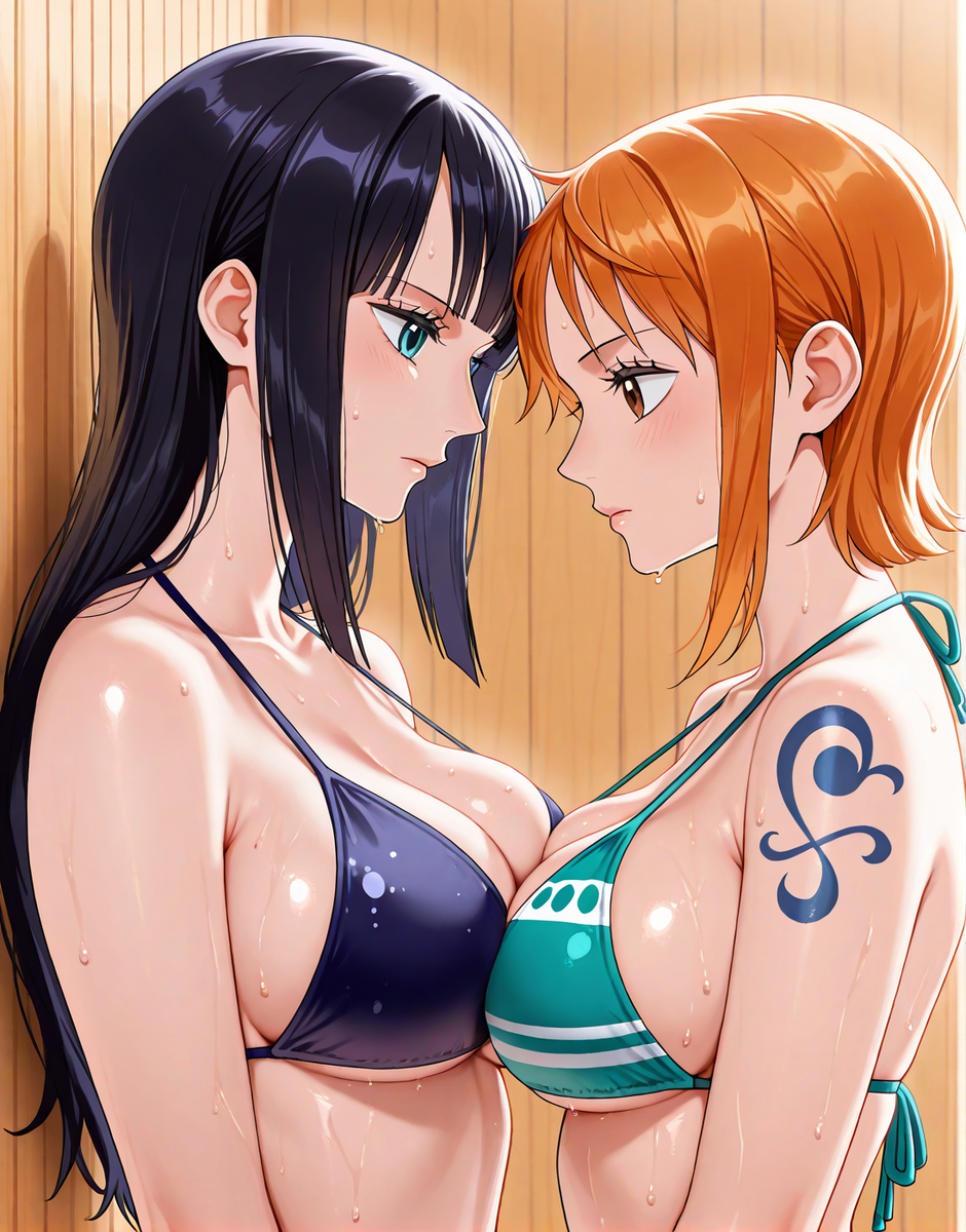 Robin & Nami-pixiv插画-作品交流服务