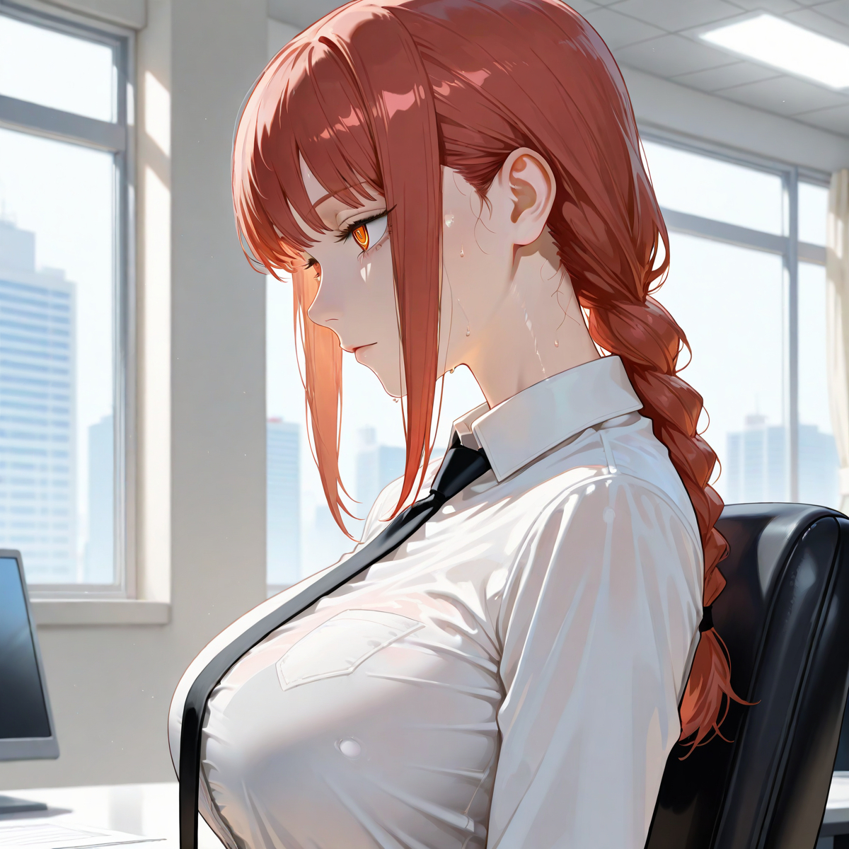 Makima - マキマ-pixiv插画-作品交流服务