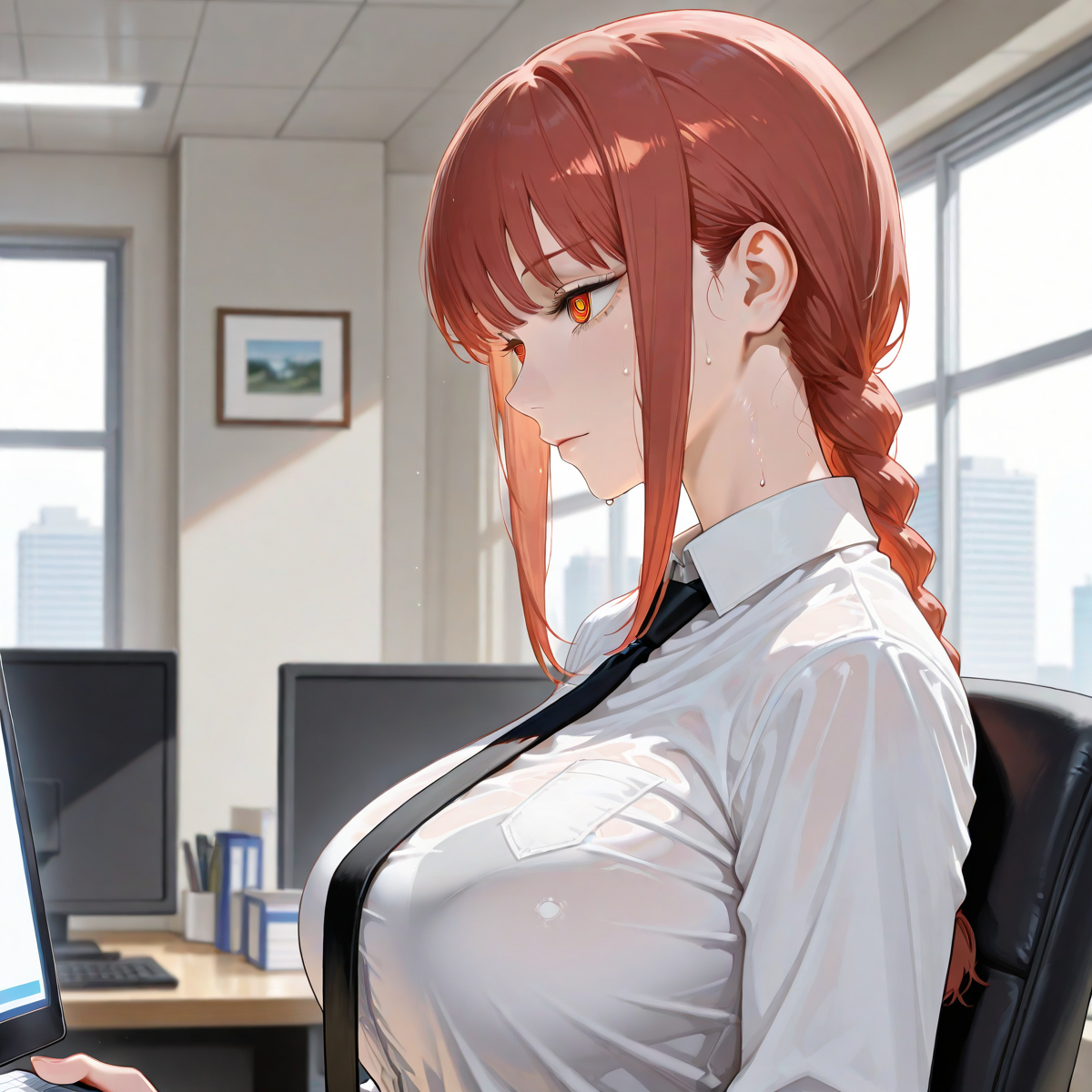 Makima - マキマ-pixiv插画-作品交流服务