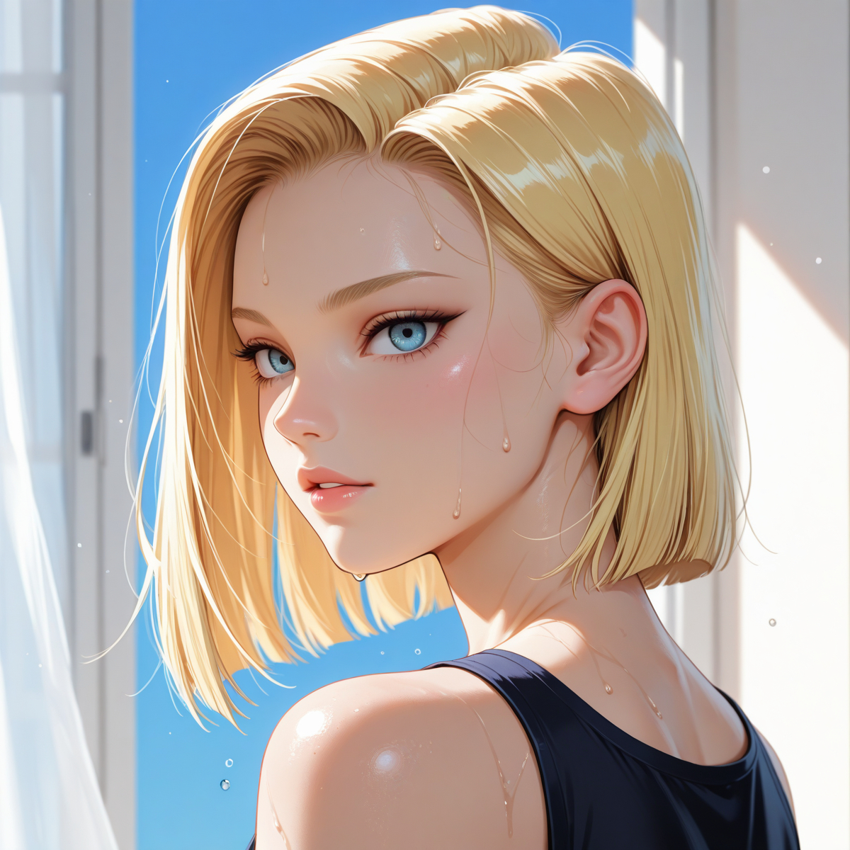 Android 18 - 人造人間18号-pixiv插画-作品交流服务