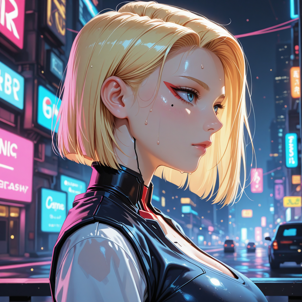 Android 18 - 人造人間18号-pixiv插画-作品交流服务