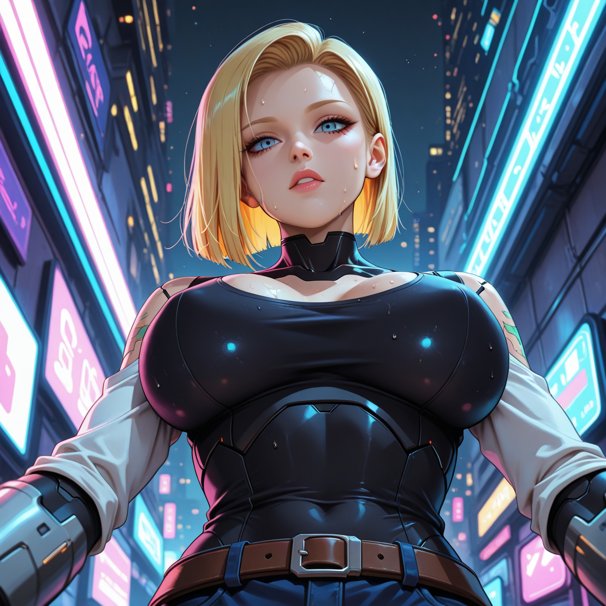 Android 18 - 人造人間18号-pixiv插画-作品交流服务