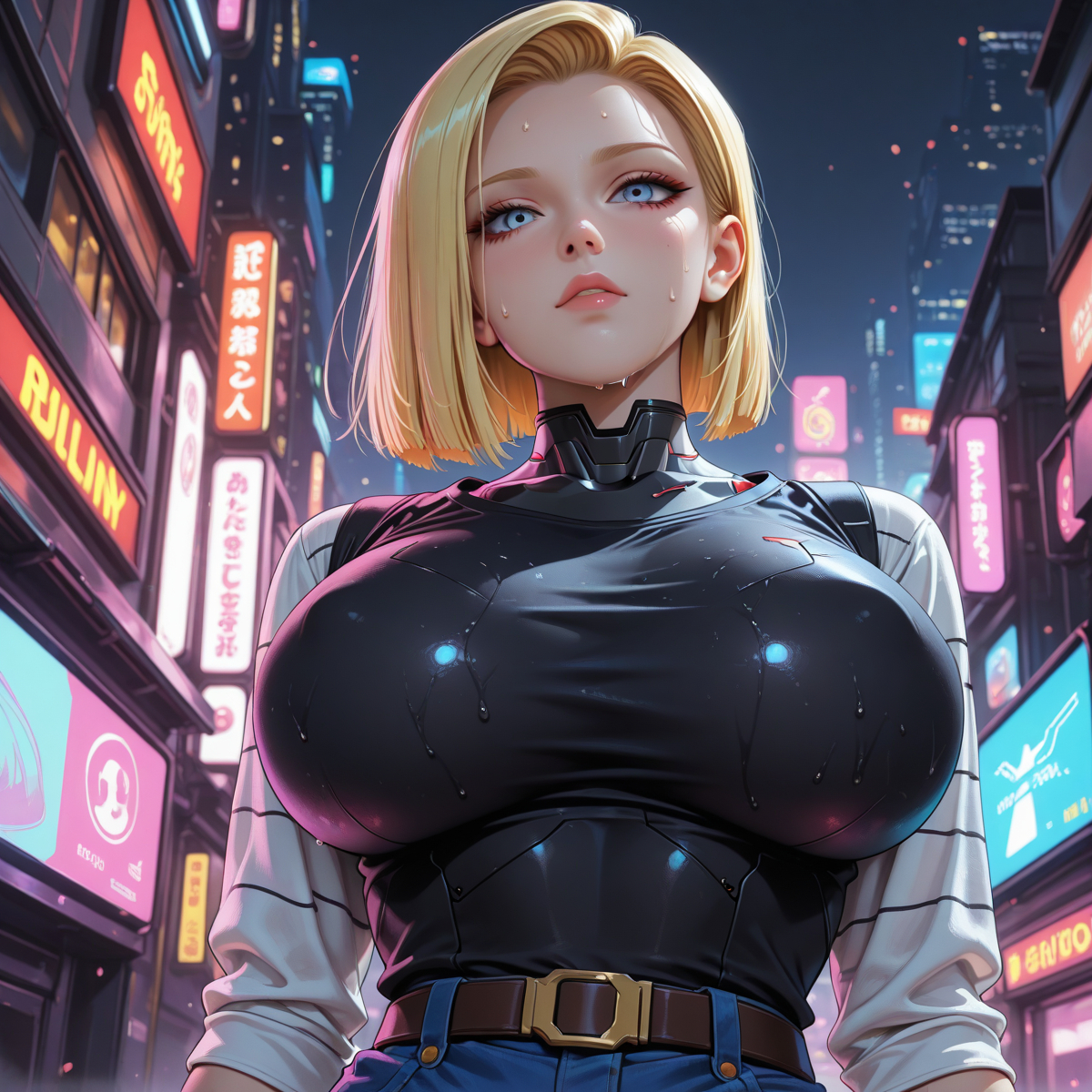图片[5]-Android 18 – 人造人間18号-pixiv插画-作品交流服务