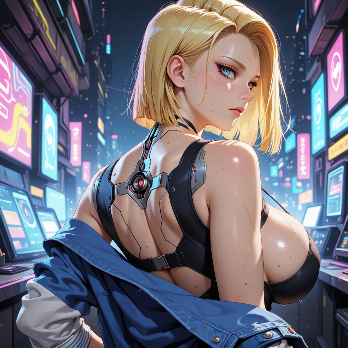 图片[7]-Android 18 – 人造人間18号-pixiv插画-作品交流服务