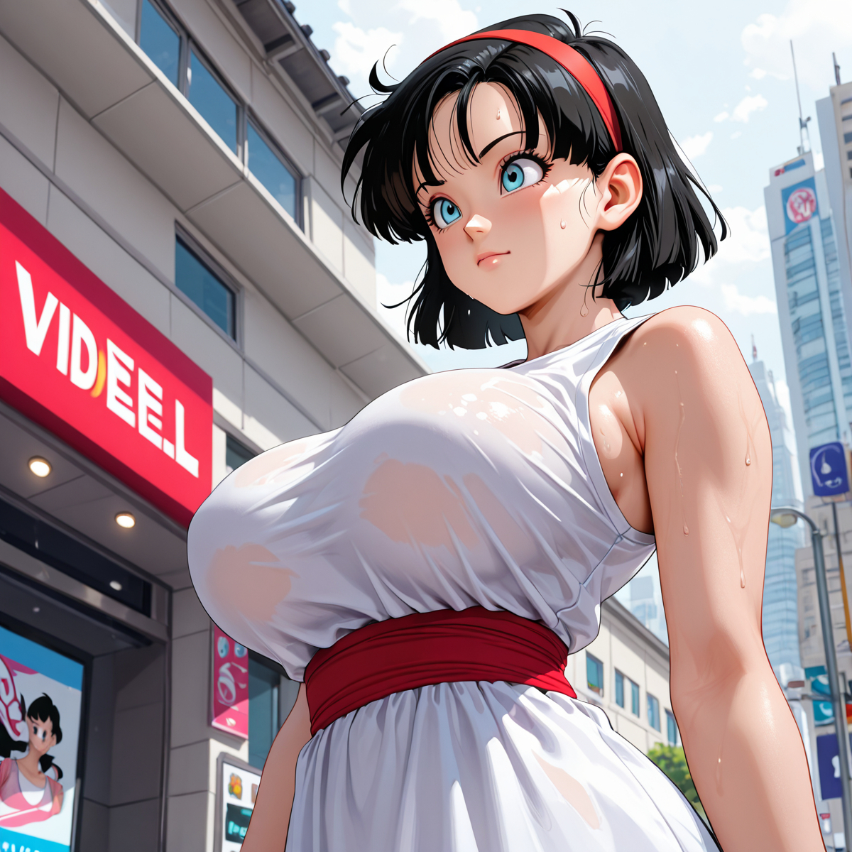 Videl -ビーデル (ドラゴンボール)-pixiv插画-作品交流服务