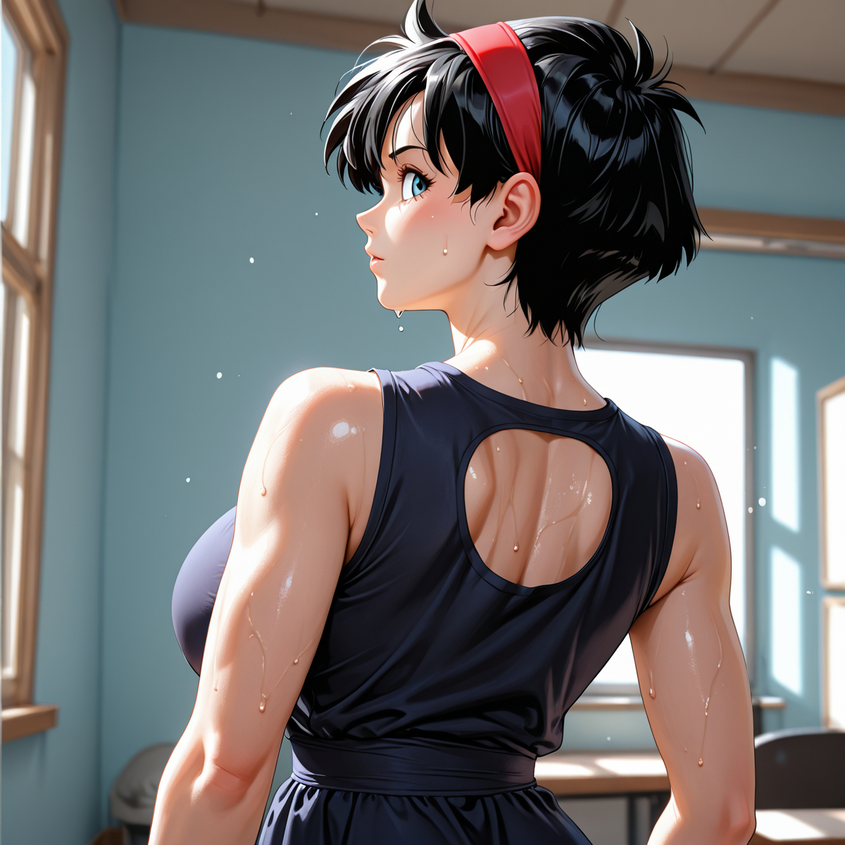 Videl -ビーデル (ドラゴンボール)-pixiv插画-作品交流服务