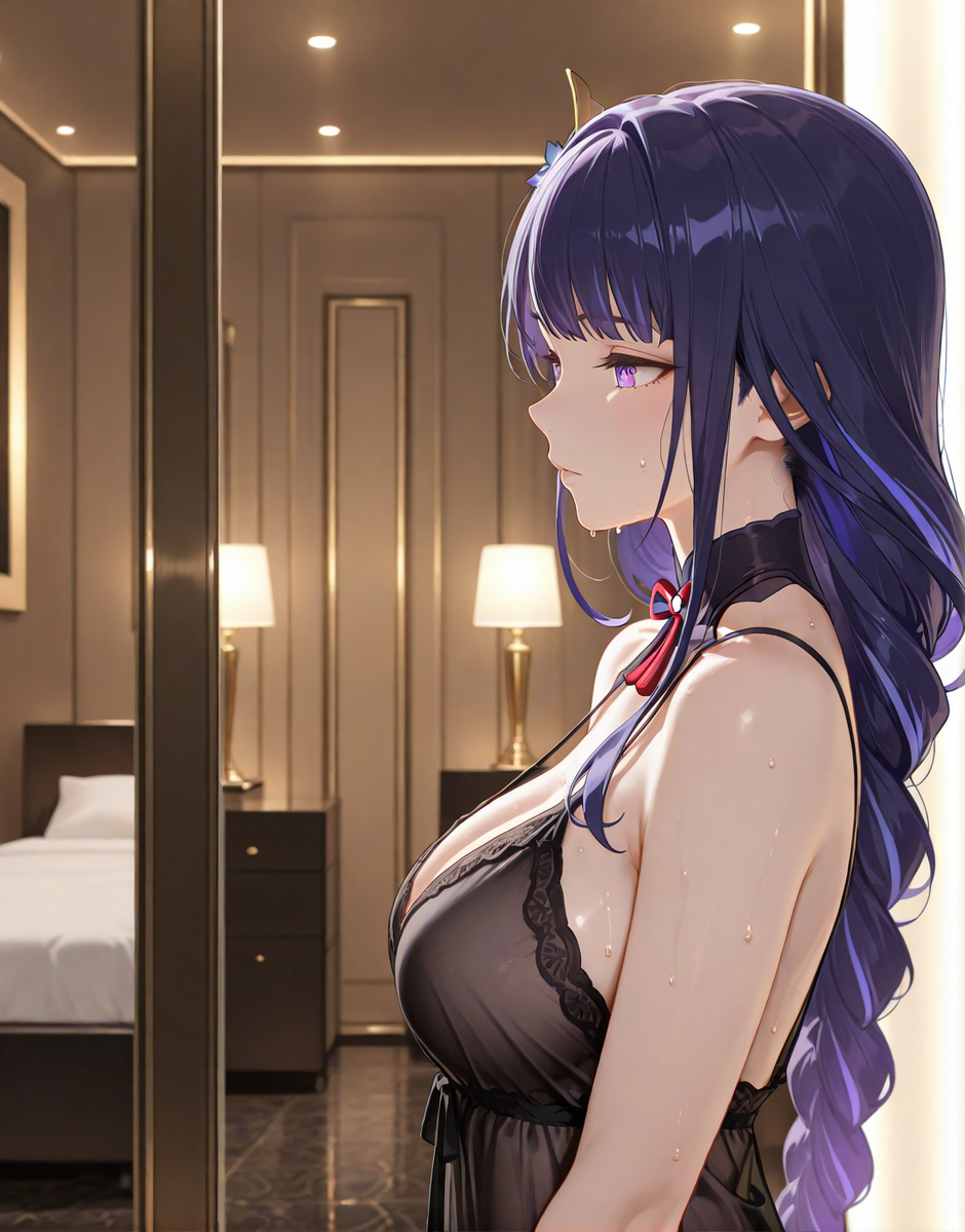 raiden shogun - 雷電将軍-pixiv插画-作品交流服务