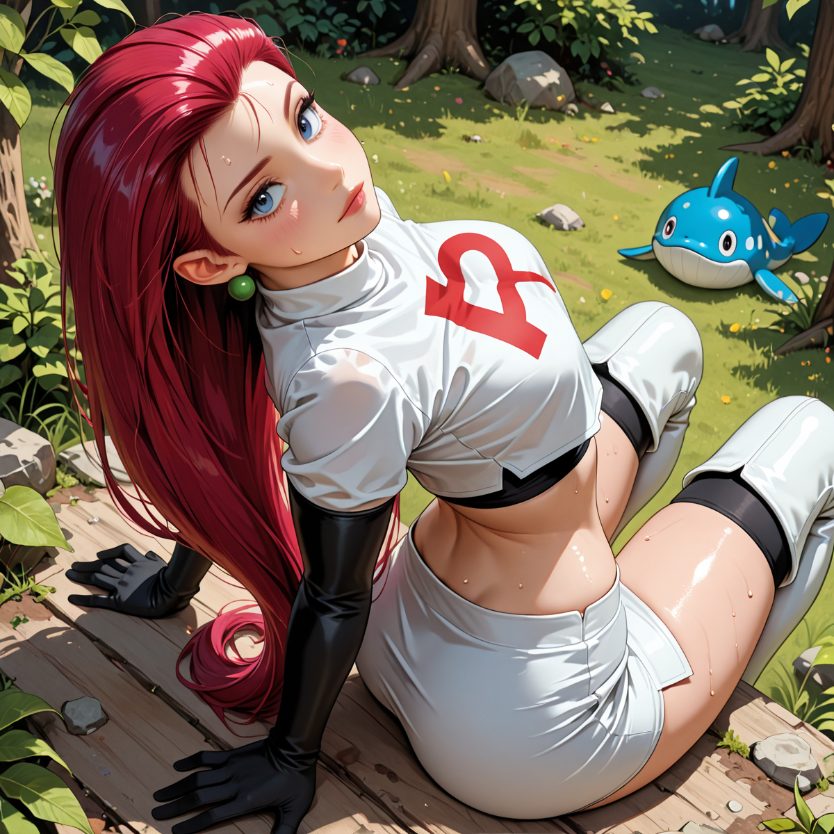 jessie (pokemon)-pixiv插画-作品交流服务