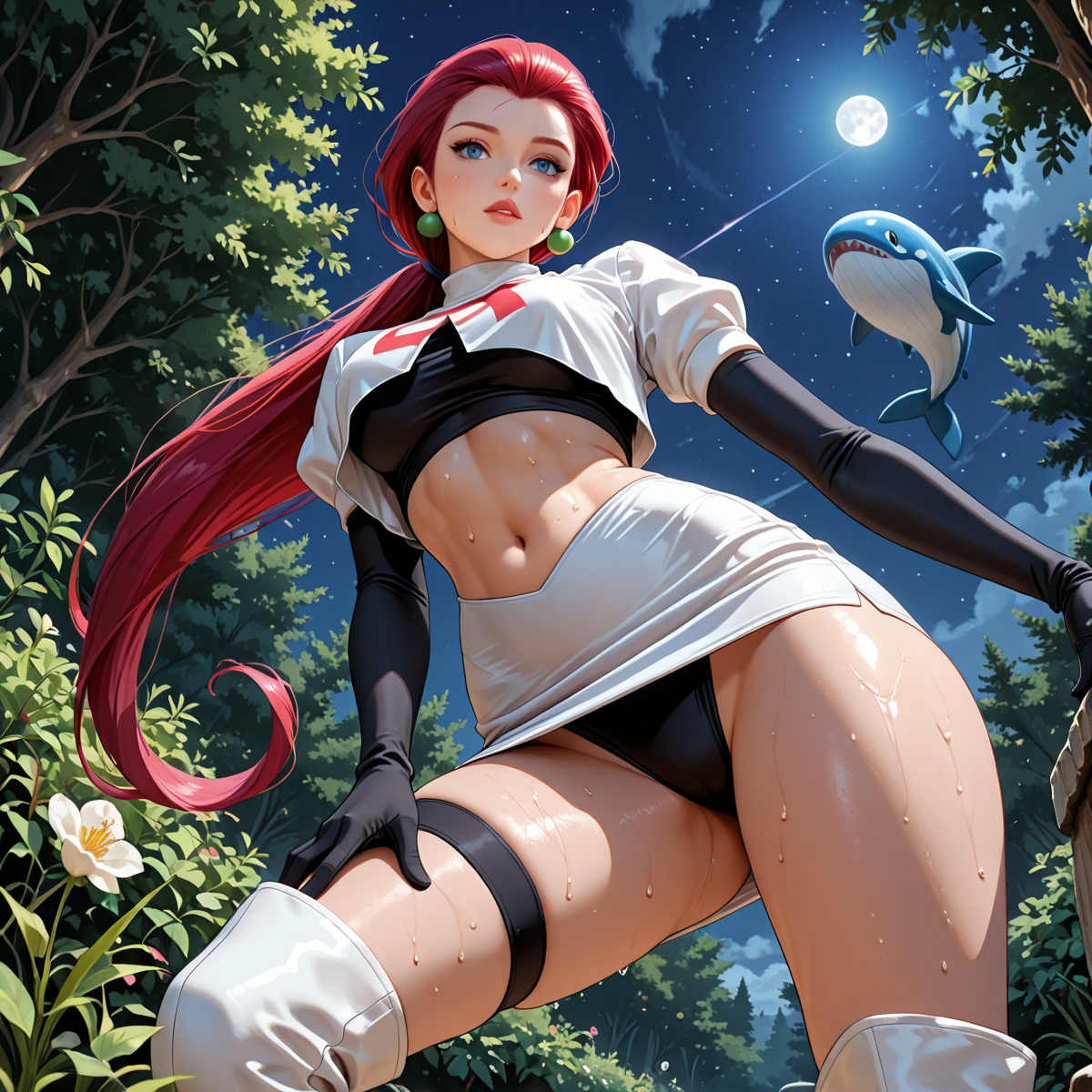 jessie (pokemon)-pixiv插画-作品交流服务