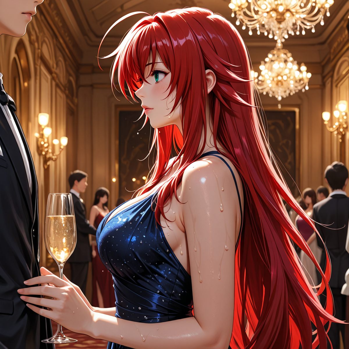 rias gremory - リアス・グレモリー-pixiv插画-作品交流服务