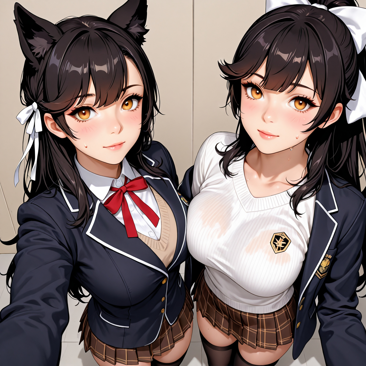 Takao and Atago - アズレン 高雄・愛宕!-pixiv插画-作品交流服务