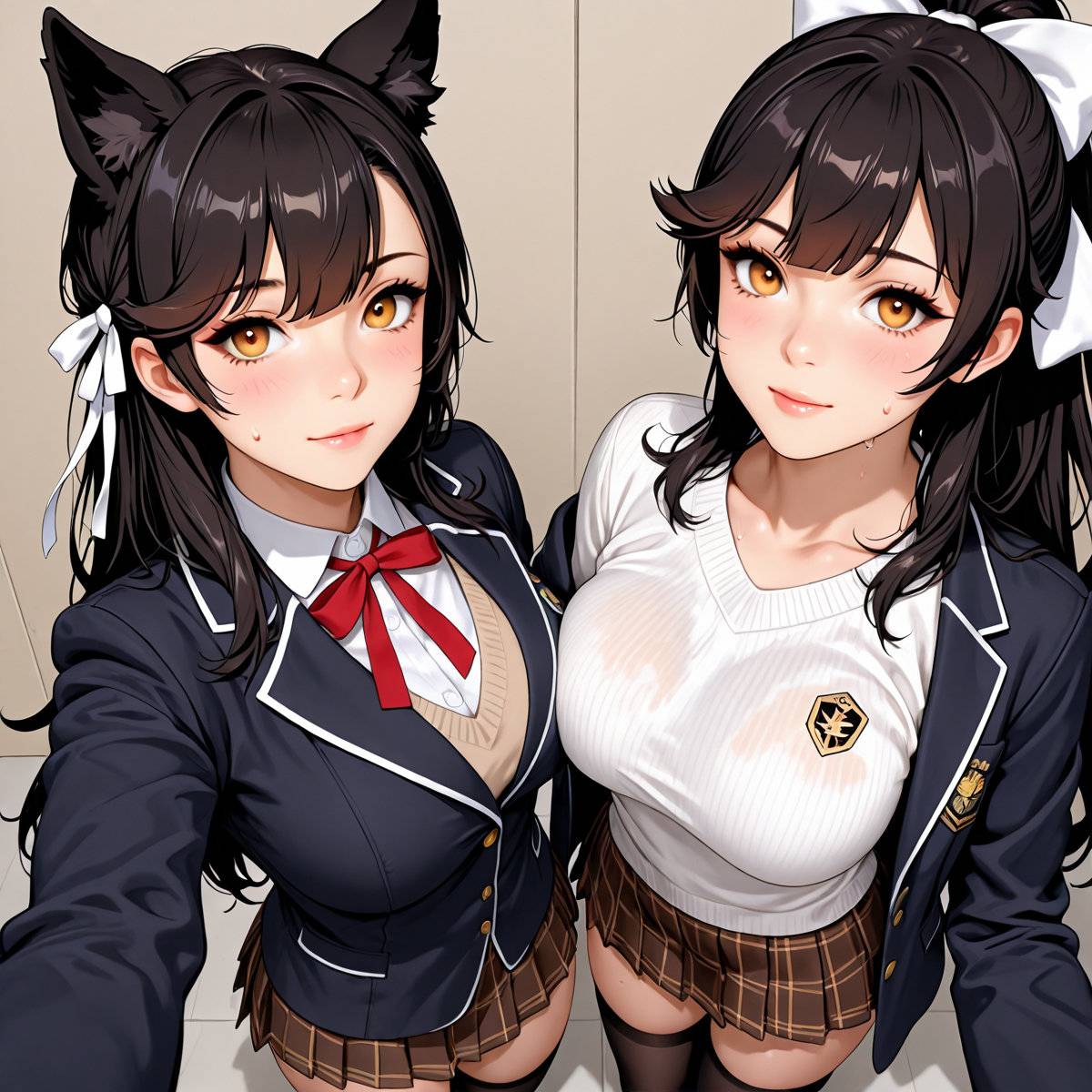 Takao and Atago - アズレン 高雄・愛宕!-pixiv插画-作品交流服务