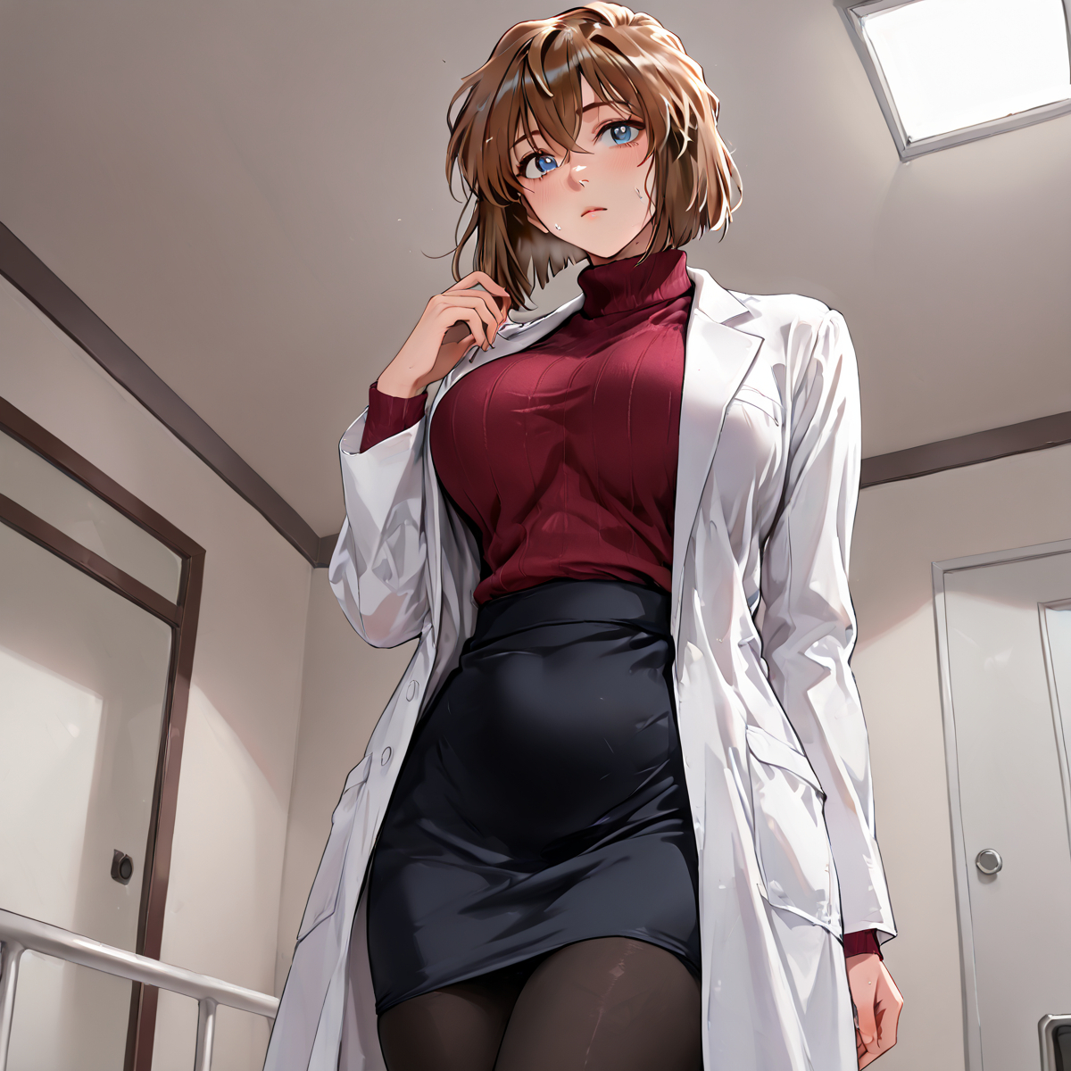 Miyano Shiho  - 宮野志保-pixiv插画-作品交流服务