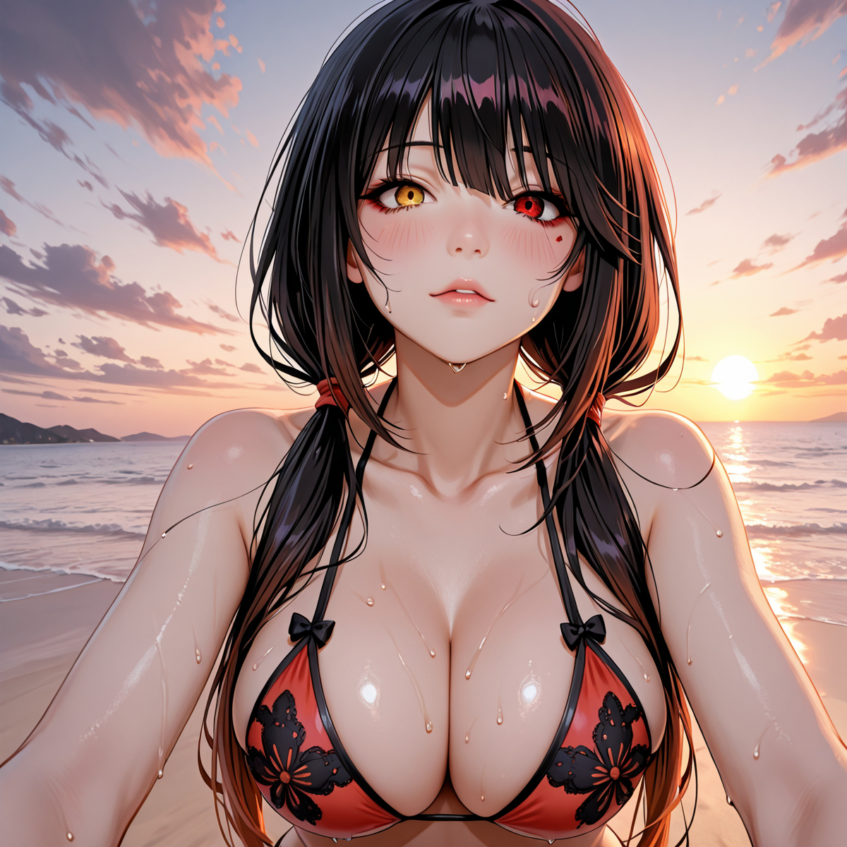 Tokisaki kurum - 時崎狂三 デート・ア・ライブ-pixiv插画-作品交流服务