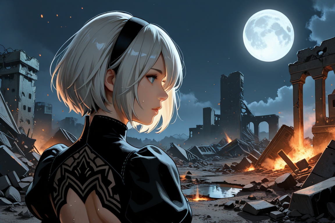 图片[12]-2b – シャドバ　ドライツェーン2Bコス-pixiv插画-作品交流服务