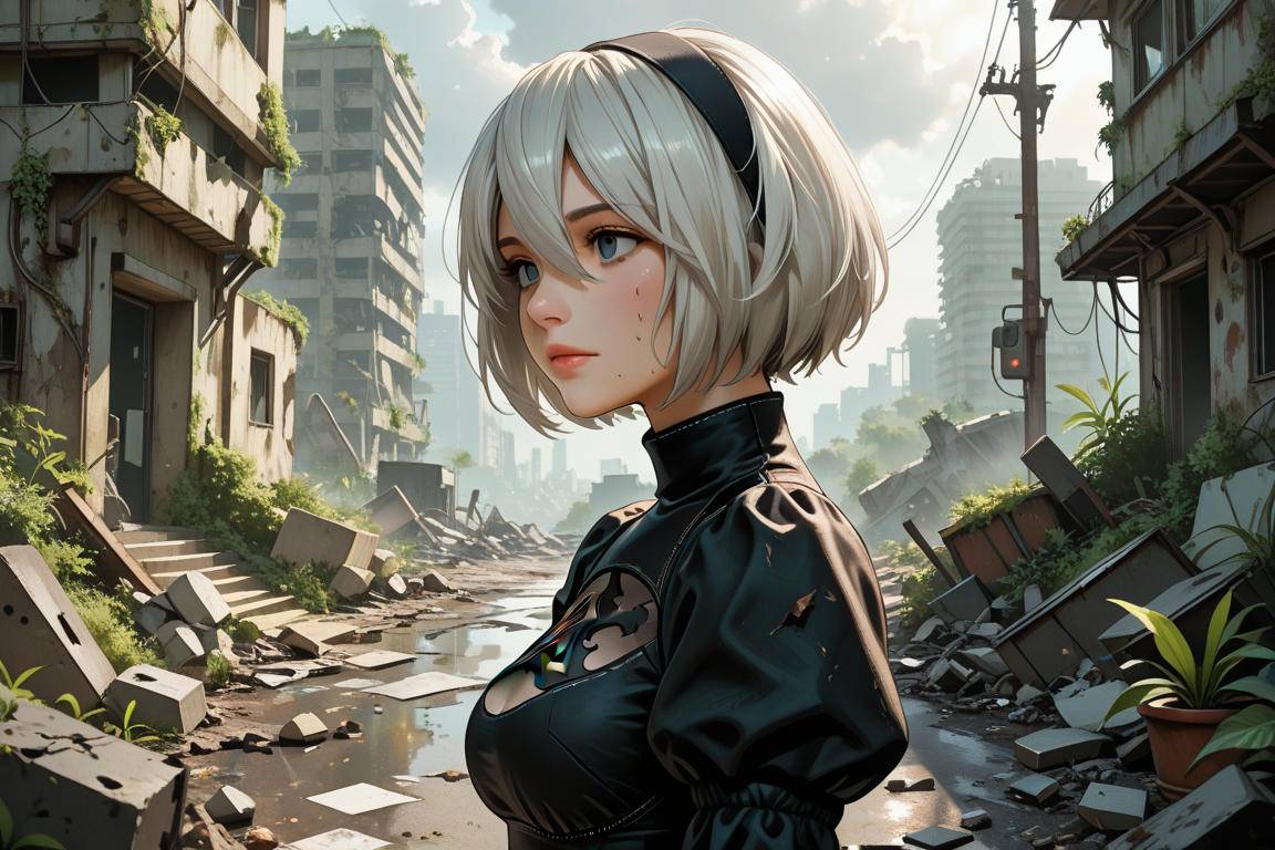 图片[9]-2b – シャドバ　ドライツェーン2Bコス-pixiv插画-作品交流服务