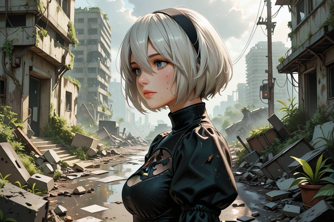 图片[9]-2b – シャドバ　ドライツェーン2Bコス-pixiv插画-作品交流服务