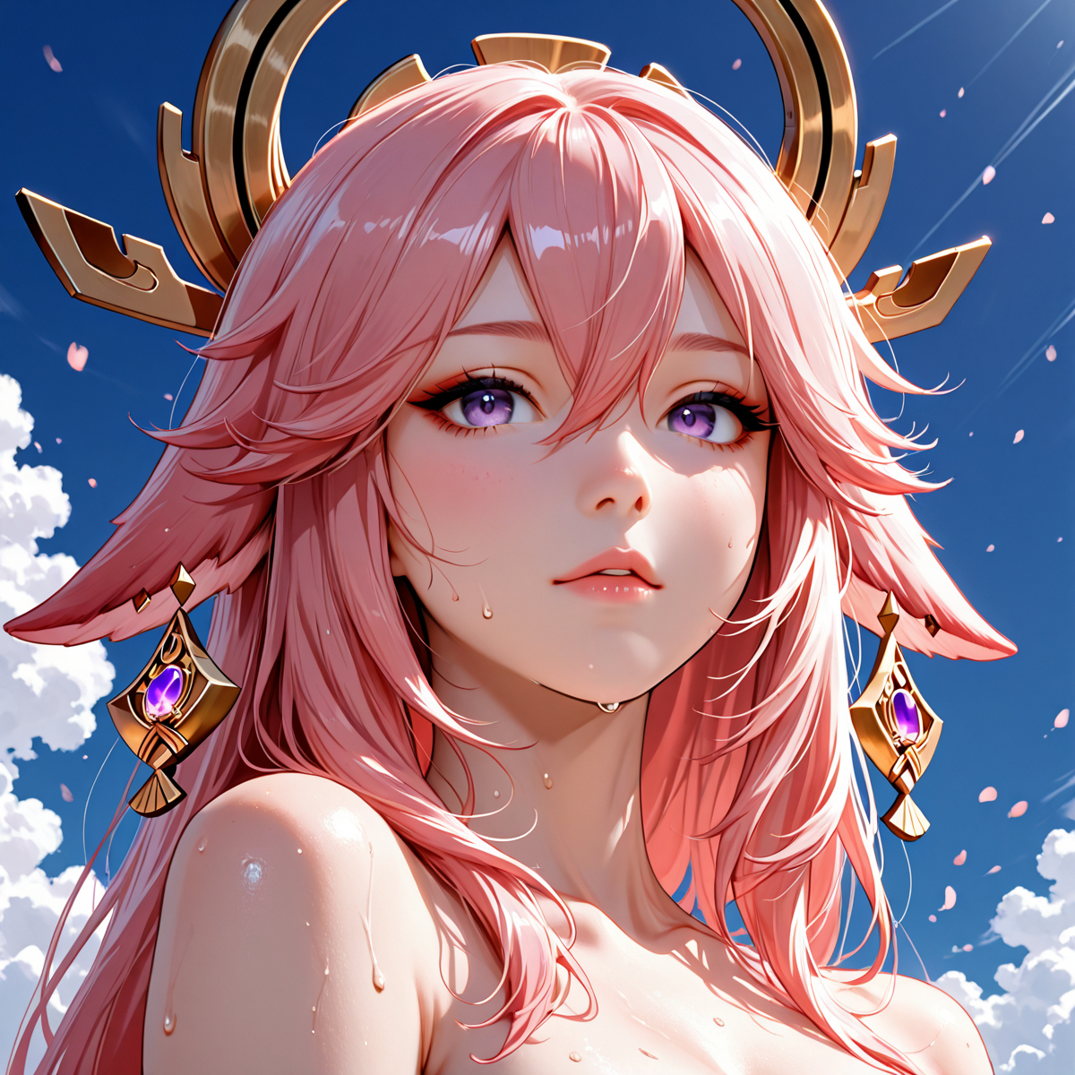 Yae Miko - 八重神子-pixiv插画-作品交流服务