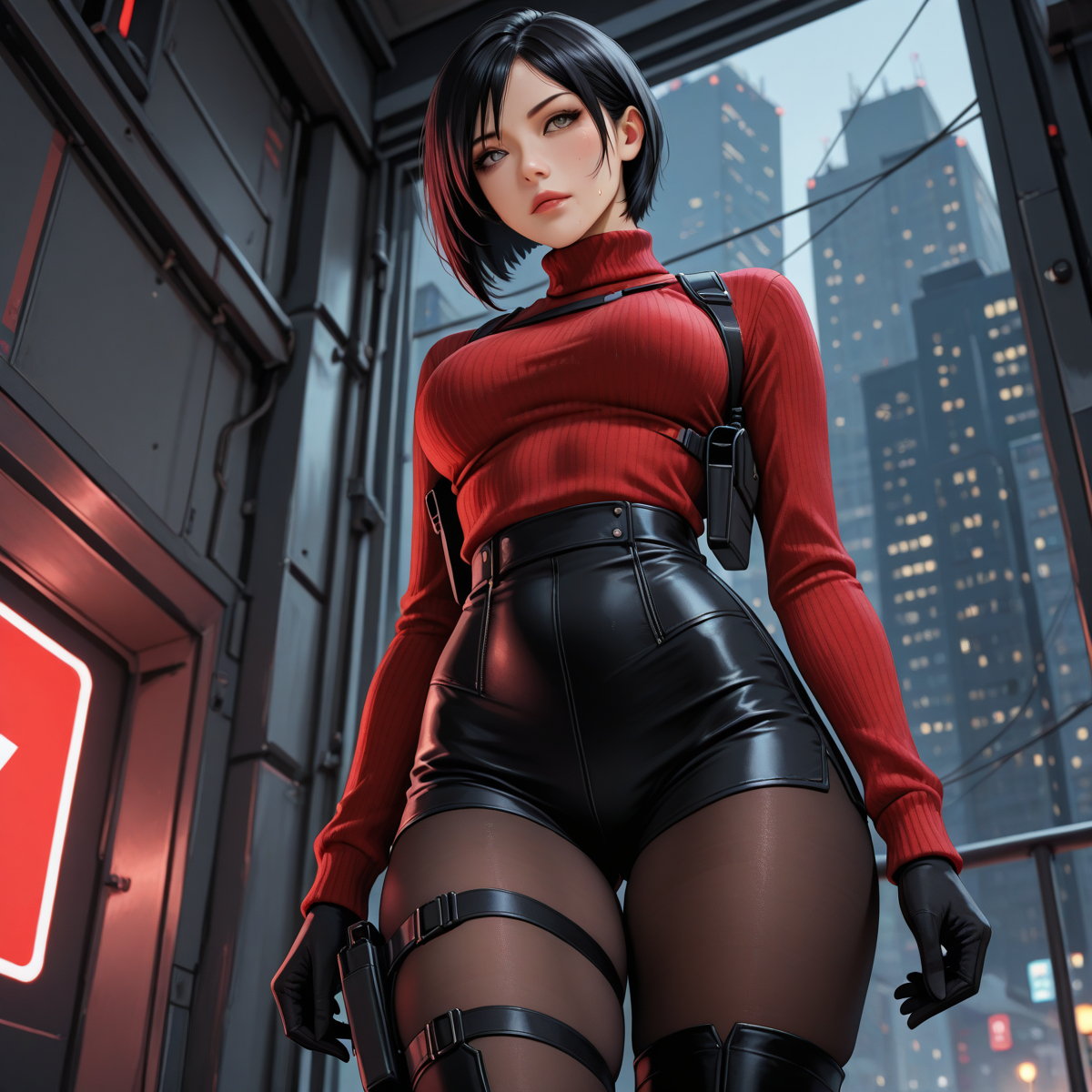 ada wong - バイオハザードRE:4-pixiv插画-作品交流服务