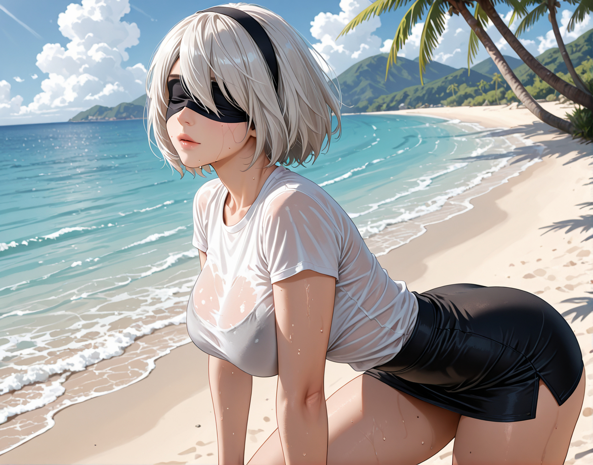 图片[13]-2b – シャドバ　ドライツェーン2Bコス-pixiv插画-作品交流服务