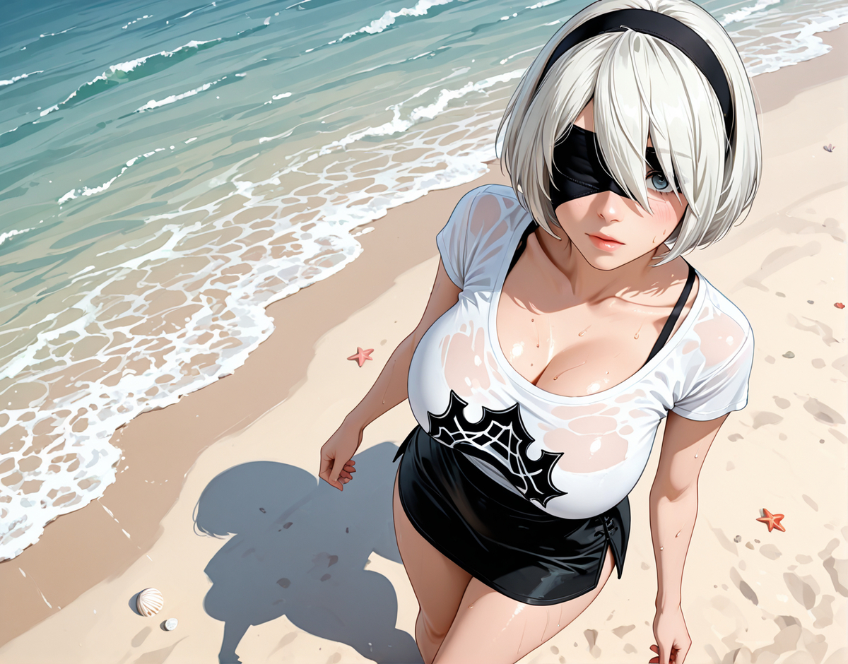 图片[15]-2b – シャドバ　ドライツェーン2Bコス-pixiv插画-作品交流服务