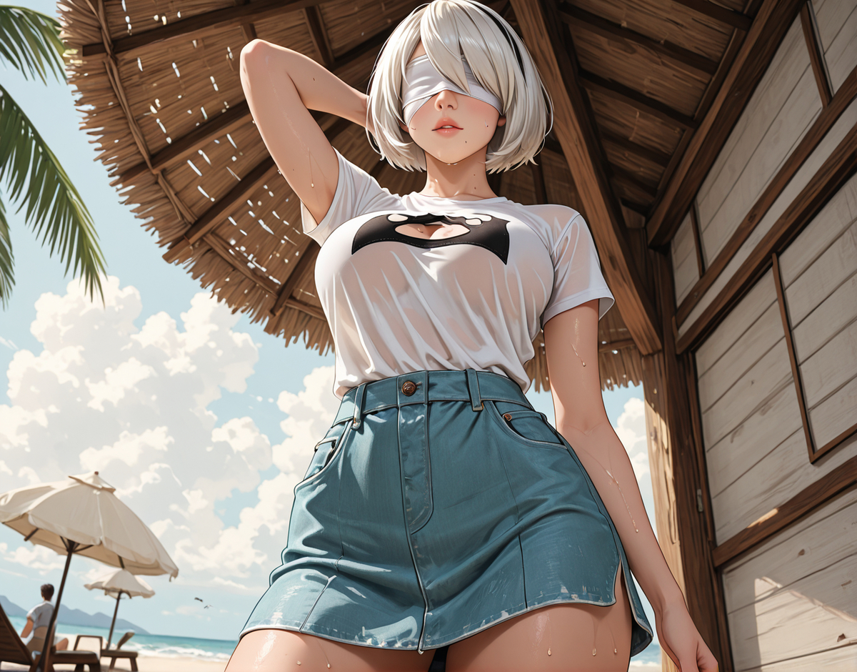 图片[16]-2b – シャドバ　ドライツェーン2Bコス-pixiv插画-作品交流服务