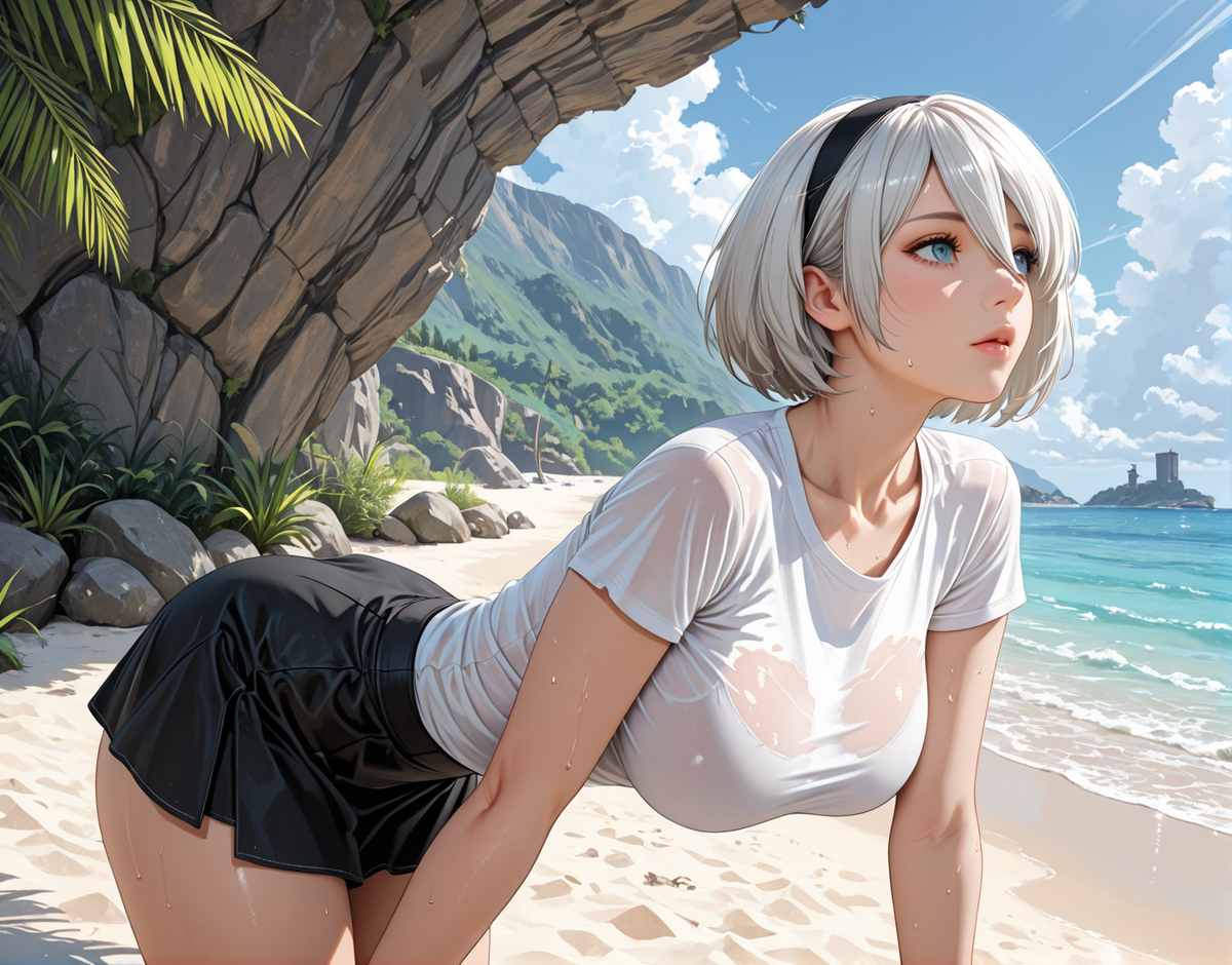 2b - シャドバ　ドライツェーン2Bコス-pixiv插画-作品交流服务