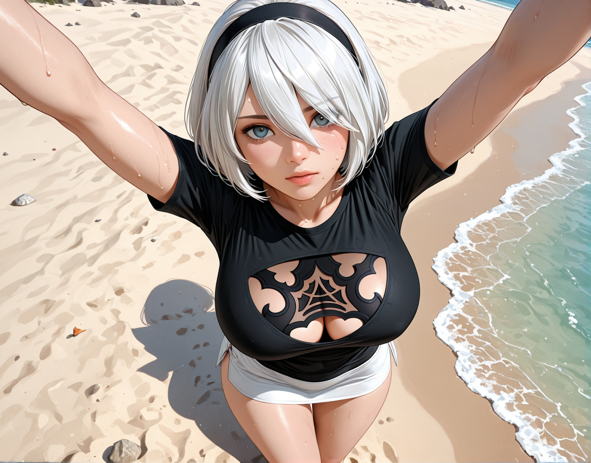 图片[9]-2b – シャドバ　ドライツェーン2Bコス-pixiv插画-作品交流服务