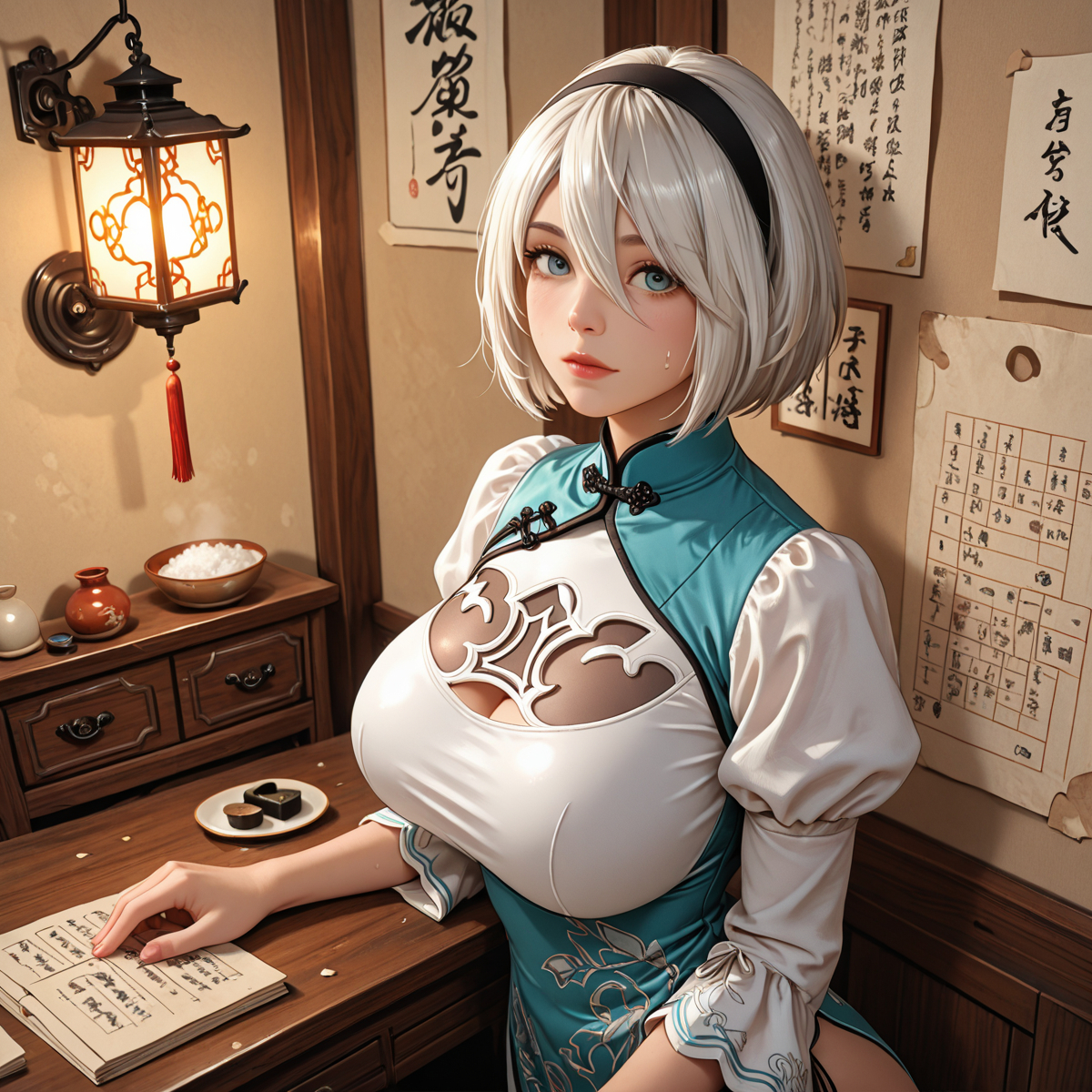 2b - シャドバ　ドライツェーン2Bコス- 2200 pic-pixiv插画-作品交流服务