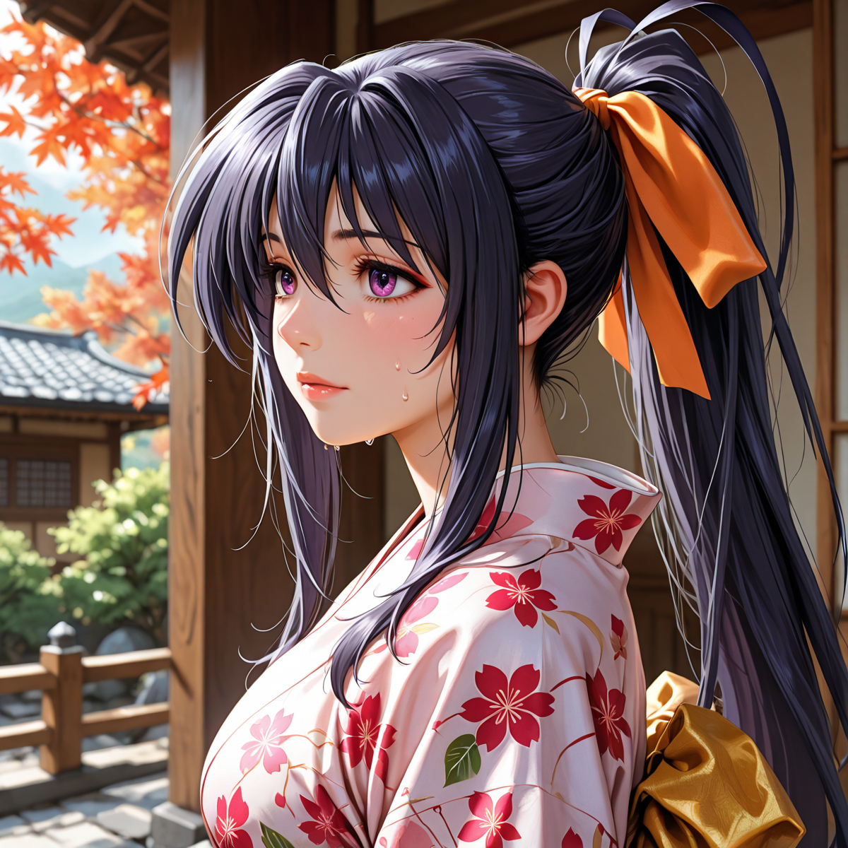 Himejima akeno - 姫島朱乃 (500 pic)-pixiv插画-作品交流服务