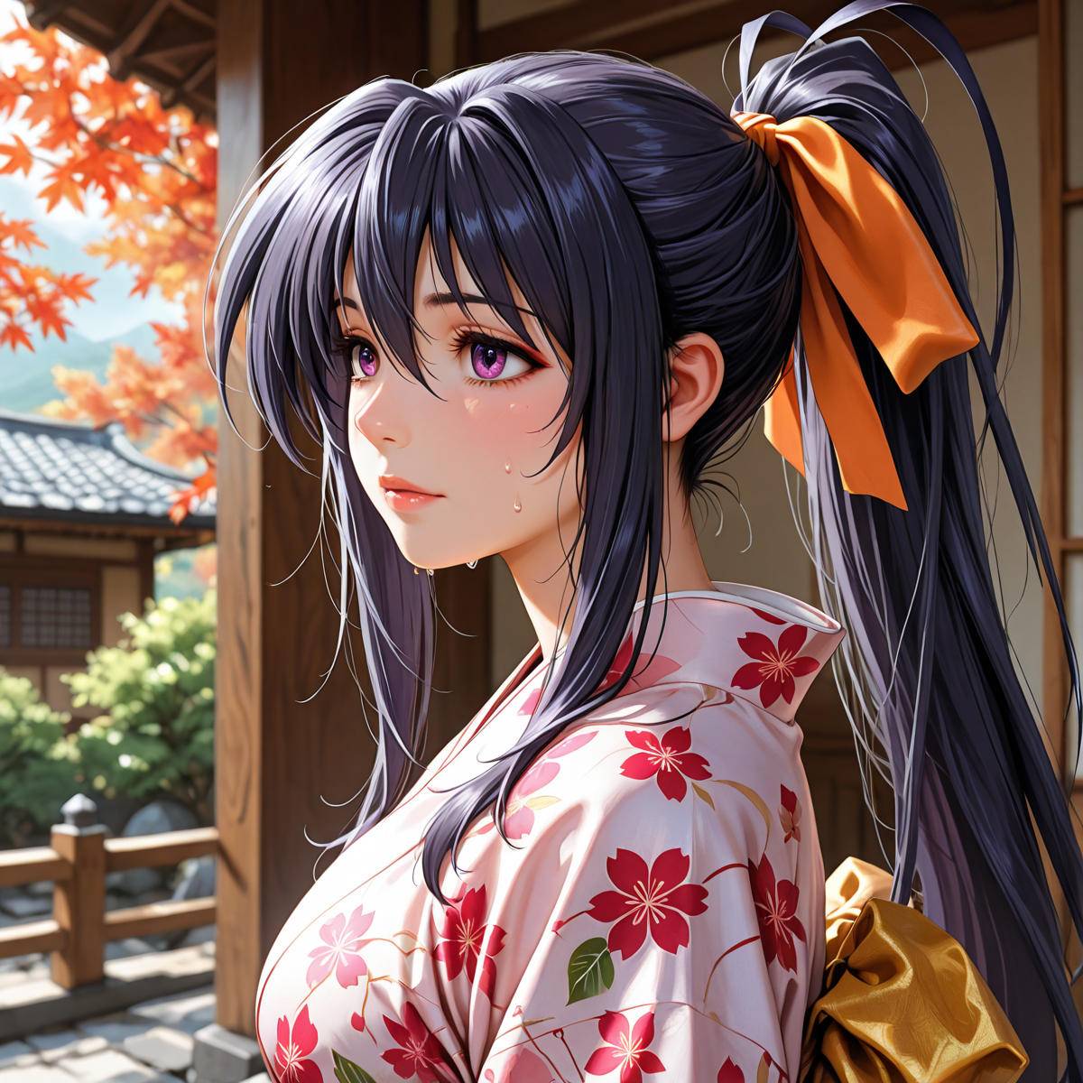 Himejima akeno - 姫島朱乃 (500 pic)-pixiv插画-作品交流服务