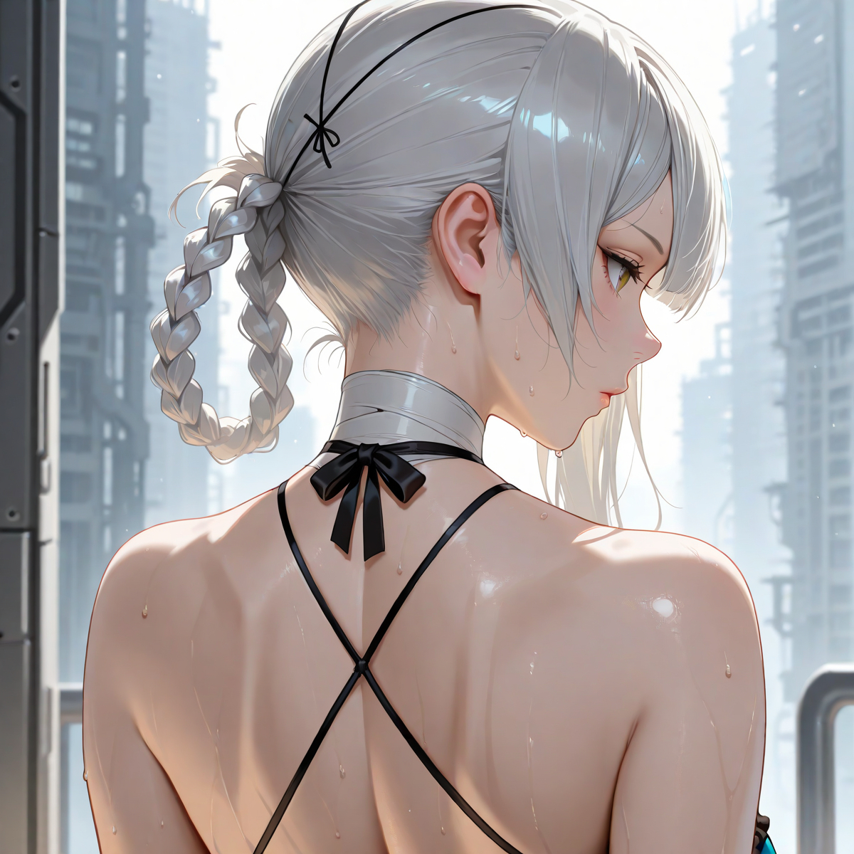 Kainé - カイネ(NieR)-pixiv插画-作品交流服务