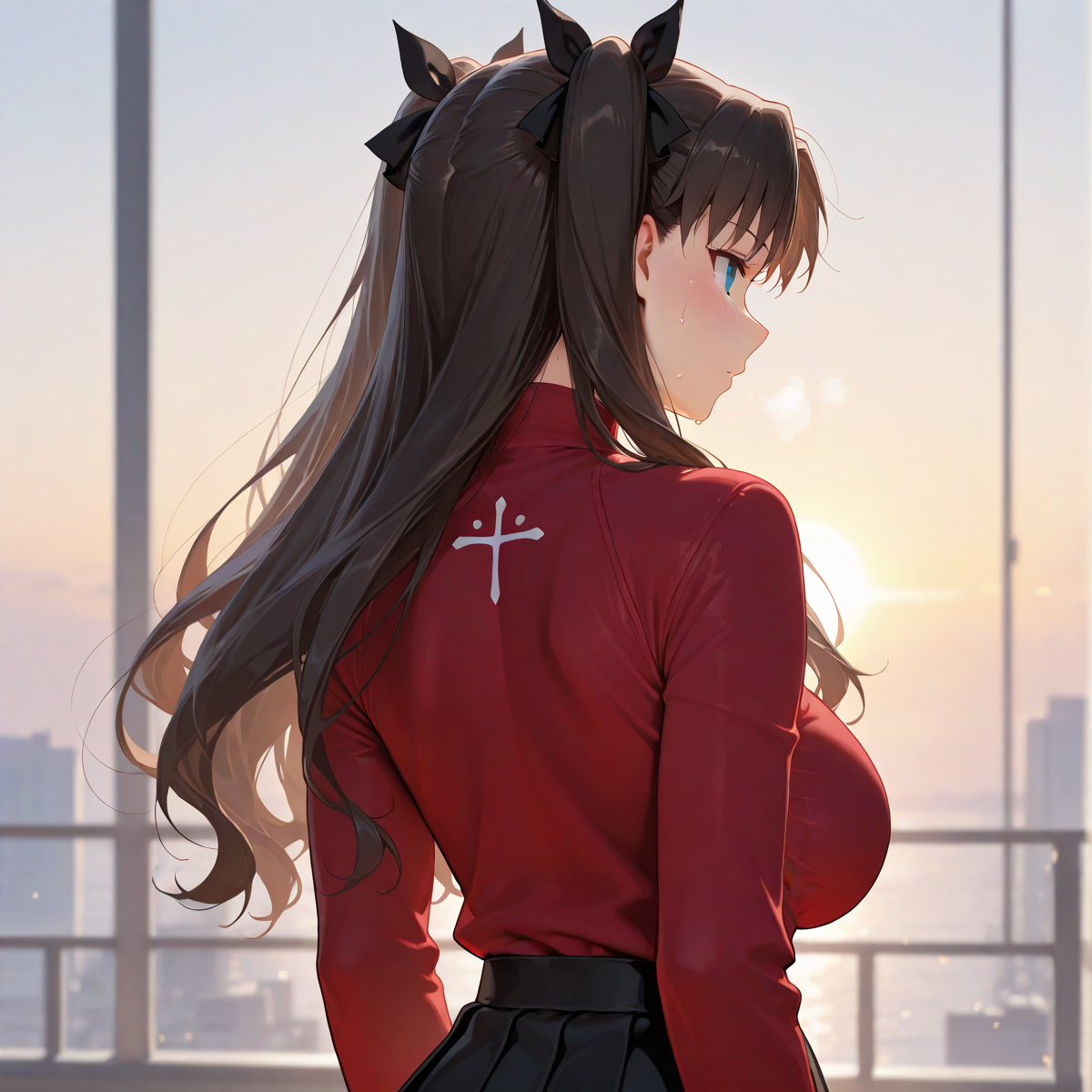 tohsaka rin - 遠坂凛 (890pic)-pixiv插画-作品交流服务