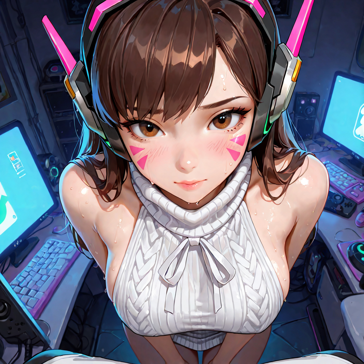 d.va (overwatch) --pixiv插画-作品交流服务