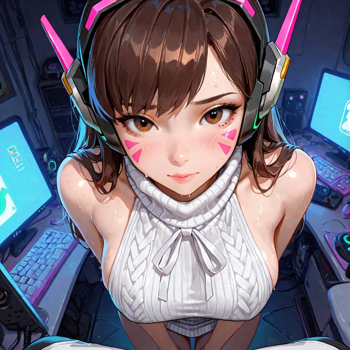 d.va (overwatch) --pixiv插画-作品交流服务