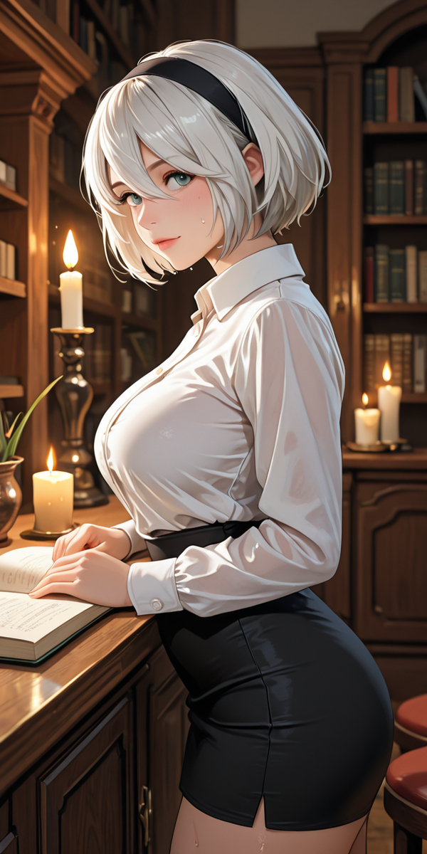 图片[16]-2b full 2400 pic ++-pixiv插画-作品交流服务