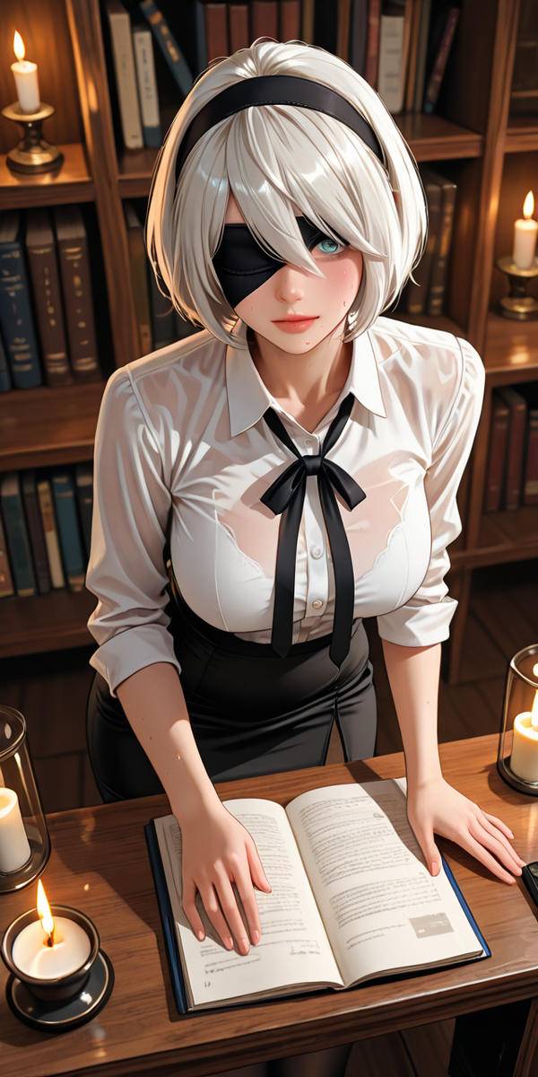 图片[21]-2b full 2400 pic ++-pixiv插画-作品交流服务