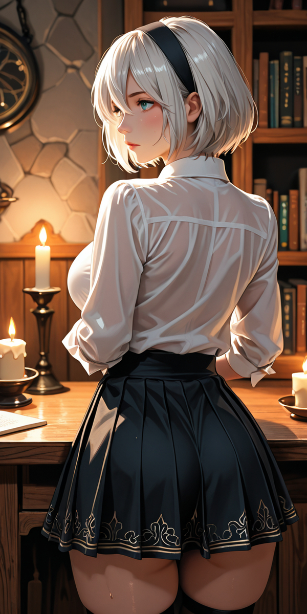 图片[22]-2b full 2400 pic ++-pixiv插画-作品交流服务