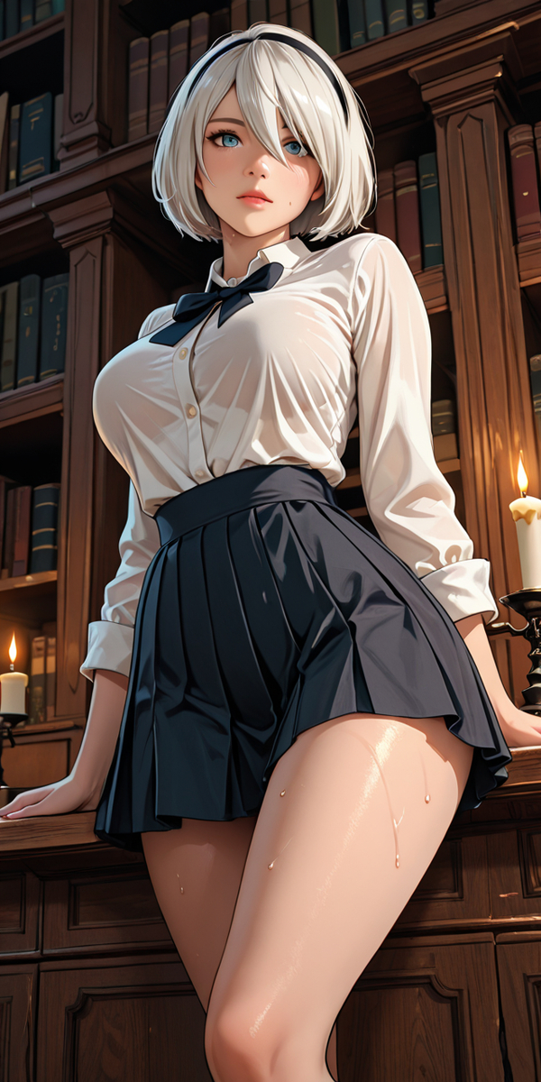 图片[24]-2b full 2400 pic ++-pixiv插画-作品交流服务