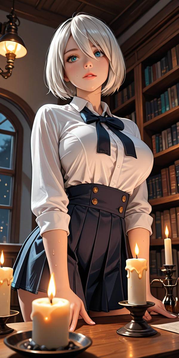 图片[25]-2b full 2400 pic ++-pixiv插画-作品交流服务