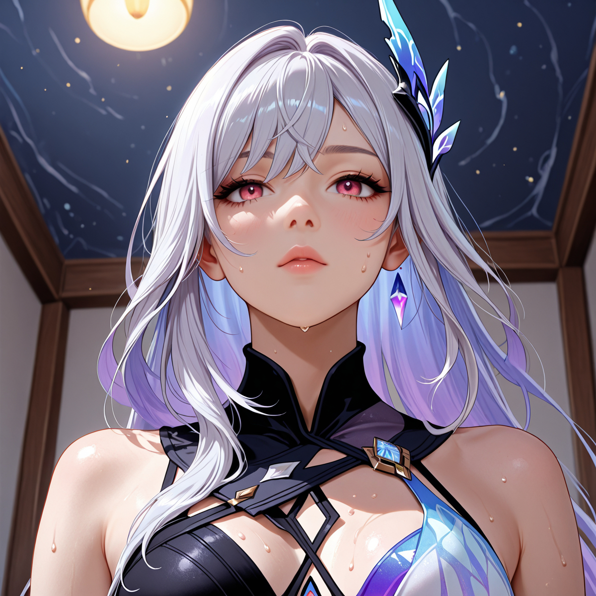 Skirk (Genshin Impact) スカーク(原神)-pixiv插画-作品交流服务