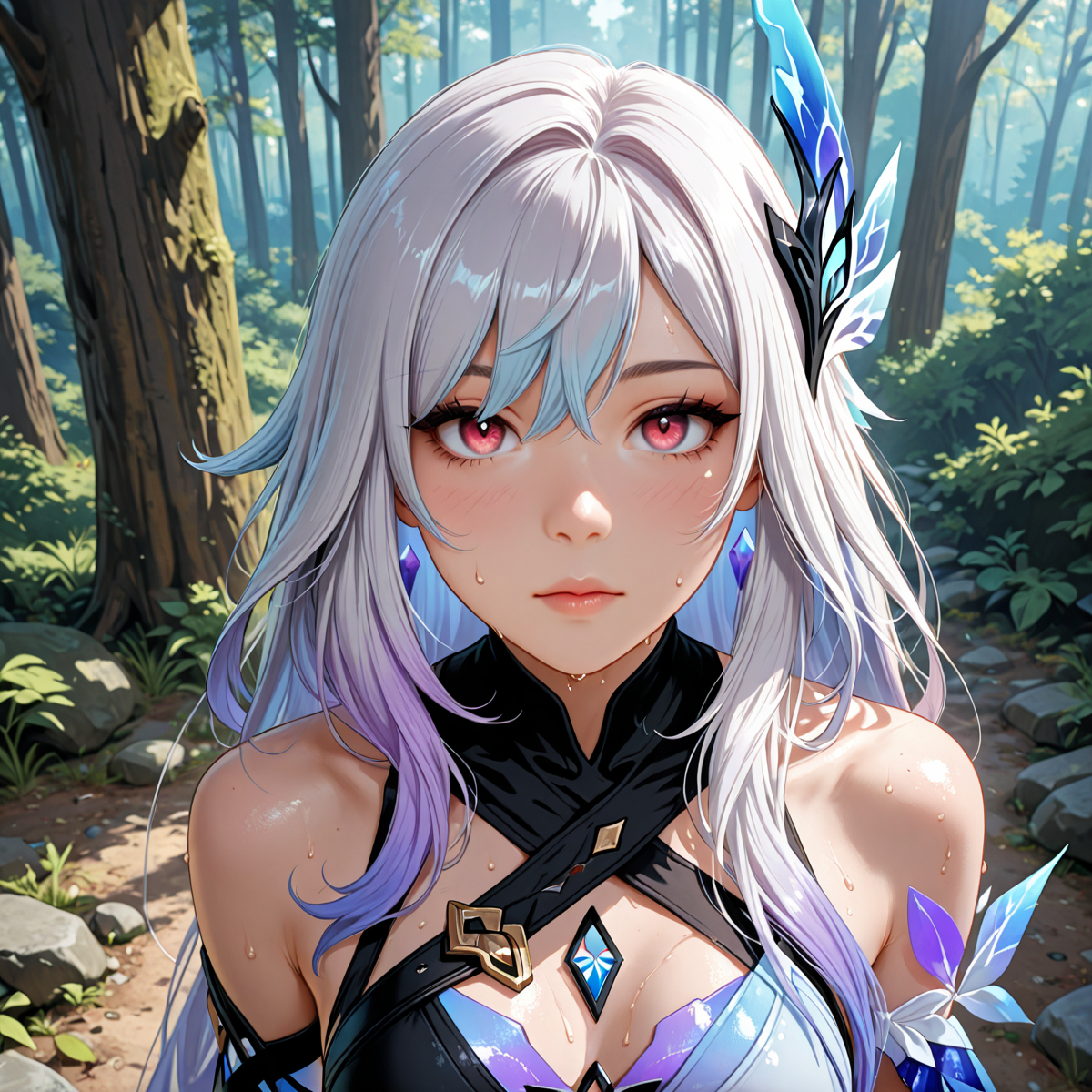 Skirk (Genshin Impact) スカーク(原神)-pixiv插画-作品交流服务